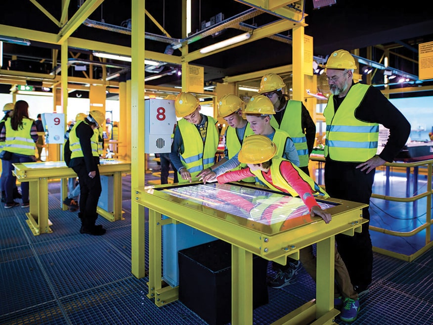 Visite musée maritime de Rotterdam en voyage scolaire collège lycée