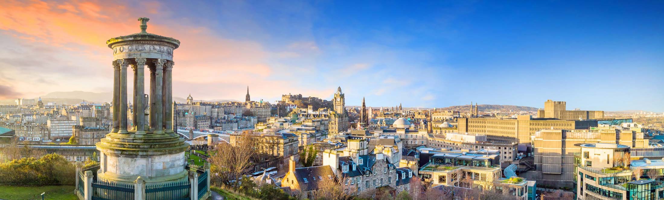 Edimbourg-Glasgow-Hero-Panorama Voyage Scolaire Côté Découvertes