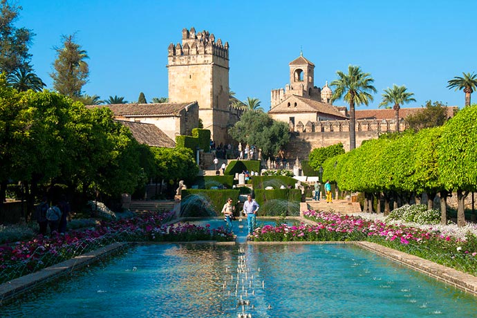 alcazar des rois chrétiens de Cordoue Andalousie voyages scolaires
