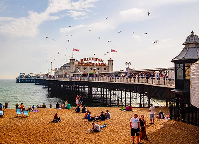 Brighton, Hastings : le littoral sud anglais
