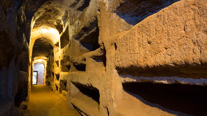 Visite guidée Catacombes de Saint-Callixte à Rome