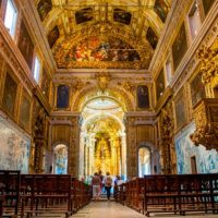 Intérieur église musée Azulejo