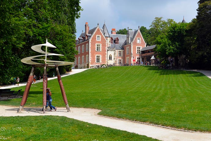 Visite du Château du Clos Lucé en voyage scolaire