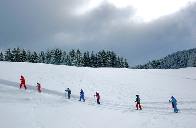 Cours de ski de fond enfants
