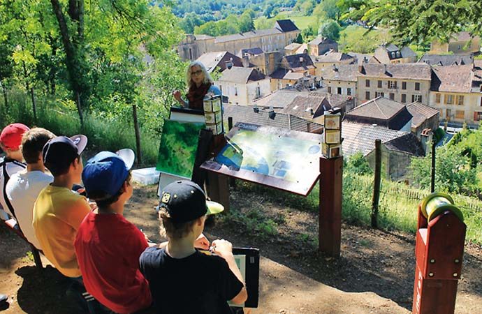 Image cadouin Classe de découverte Côté Découvertes