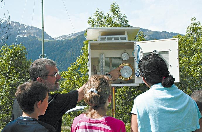 Image intervenant-meto-climat Classe de découverte Côté Découvertes