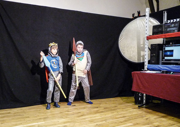 Image mise-en-scène-cinéma Classe de découverte Côté Découvertes