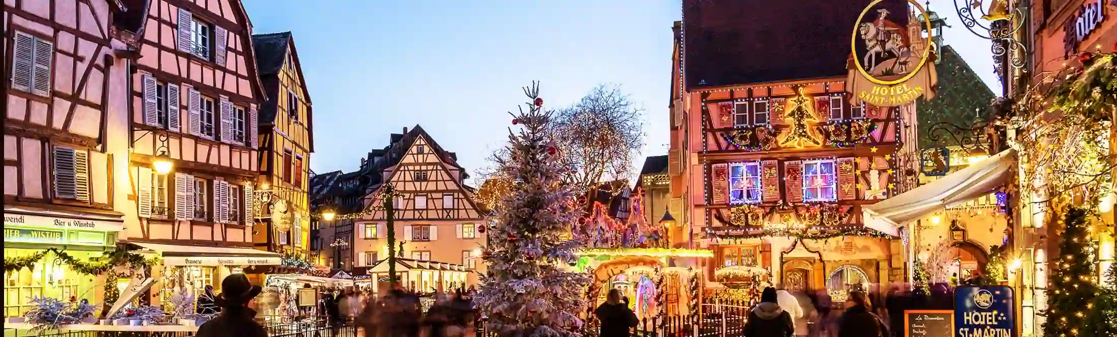 Visite du marché de Noêl de Strasbourg en voyage scolaire collège lycée