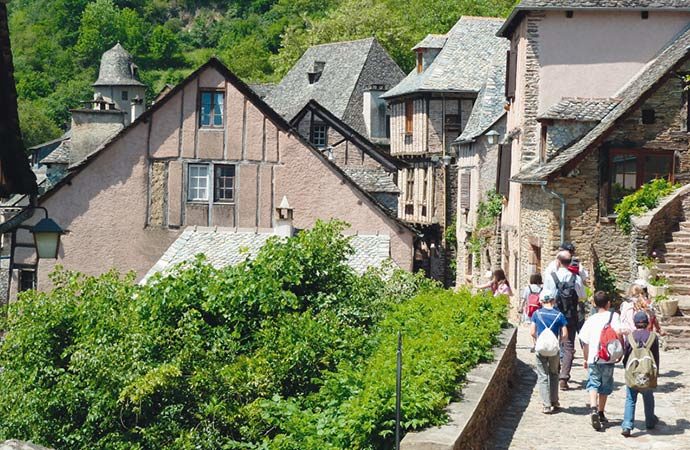 Image randonné-conques Classe de découverte Côté Découvertes