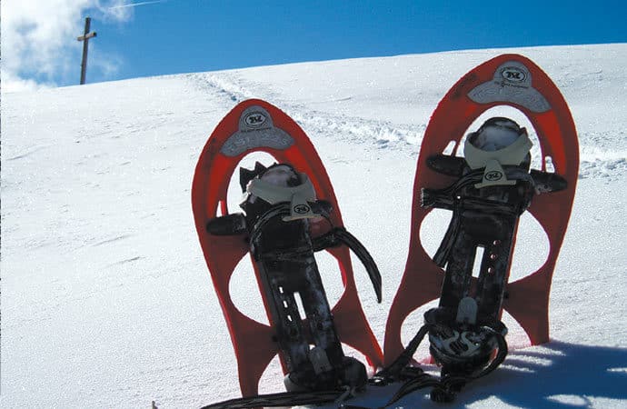 Raquettes montagne neige