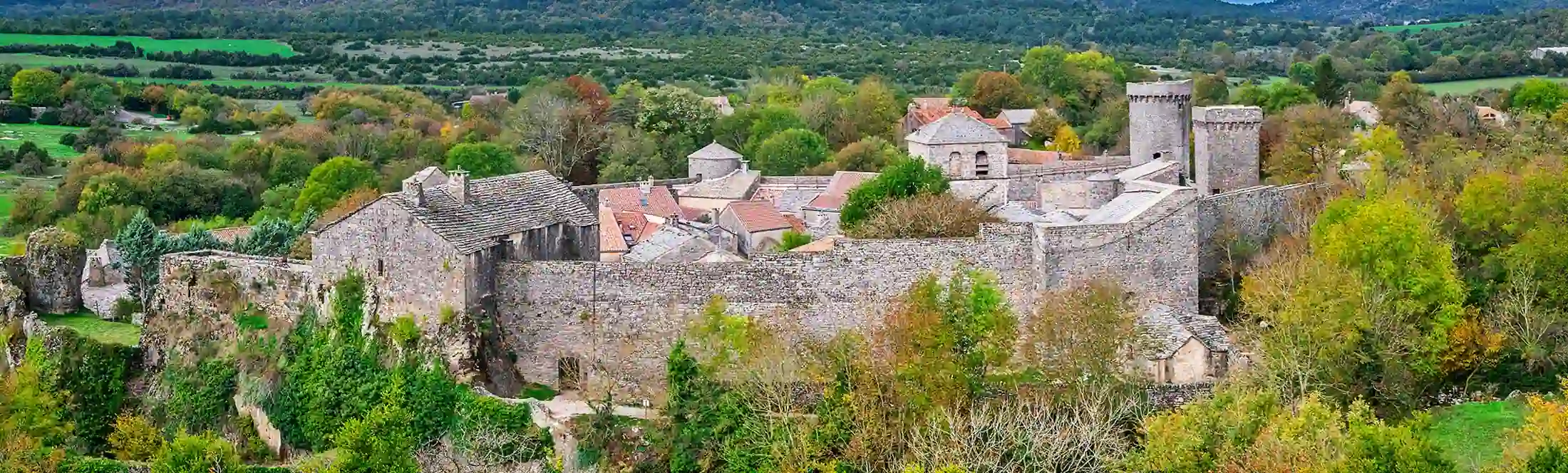 Classe verte en Aveyron : visite de chateau du moyen age