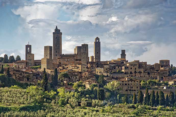 Découverte de San Gimignano en voyage scolaire collège lycée