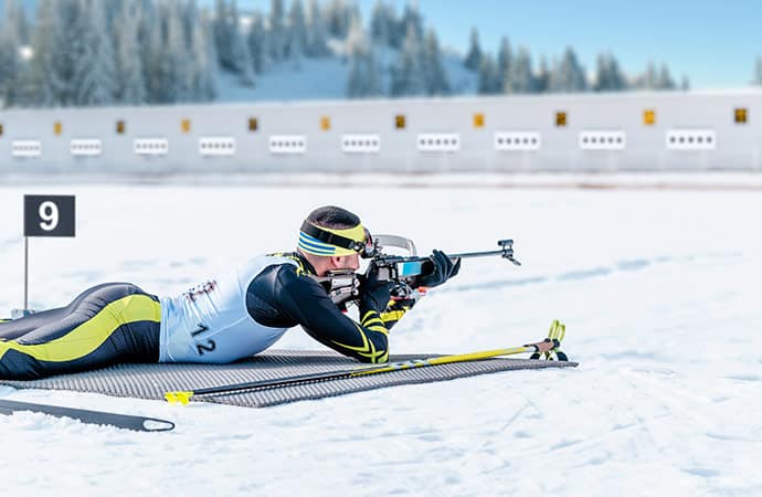 biathlon tir carabine coupe-du-monde neige