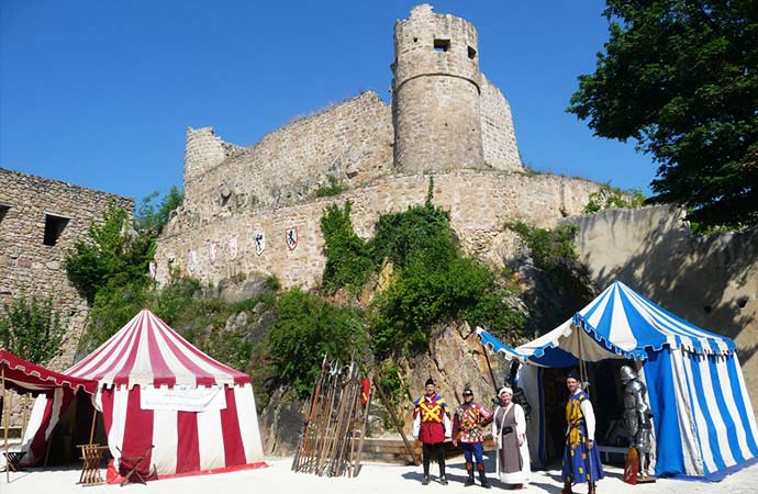 image chateau-du-HOHLANDSBOURG classe de découverte Côté Découvertes