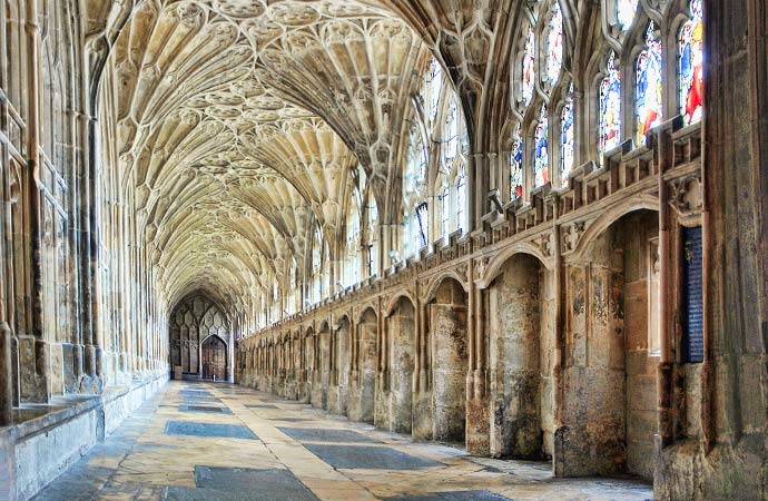Visite de la cathédrale de Gloucester en séjour découvertes
