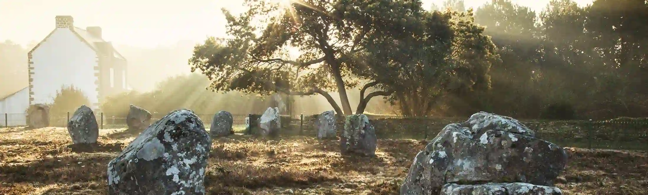 Voyage scolaire en bretagne : visite menhir