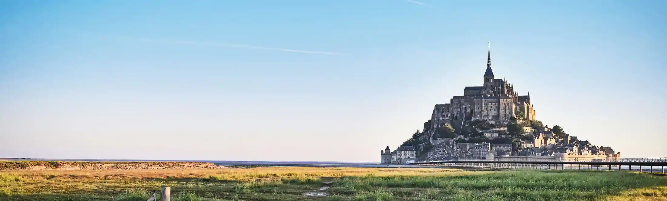 la baie du mont saint miche avec les élèves de primaire