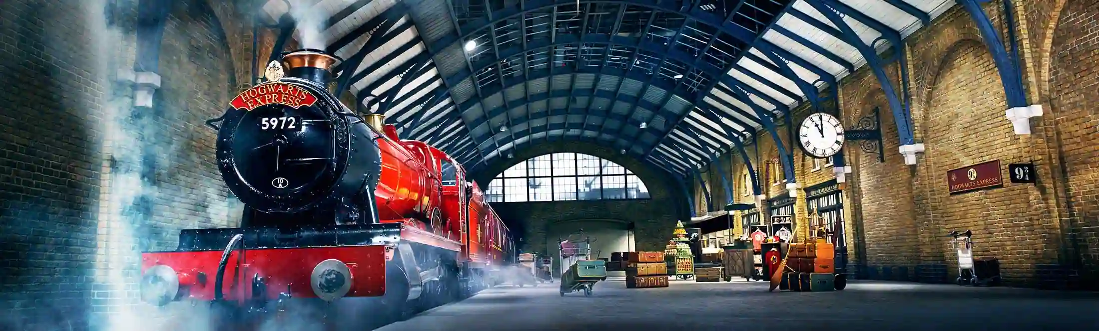 Classe de déouverte Harry Potter : la gare et le quai 13 3/4