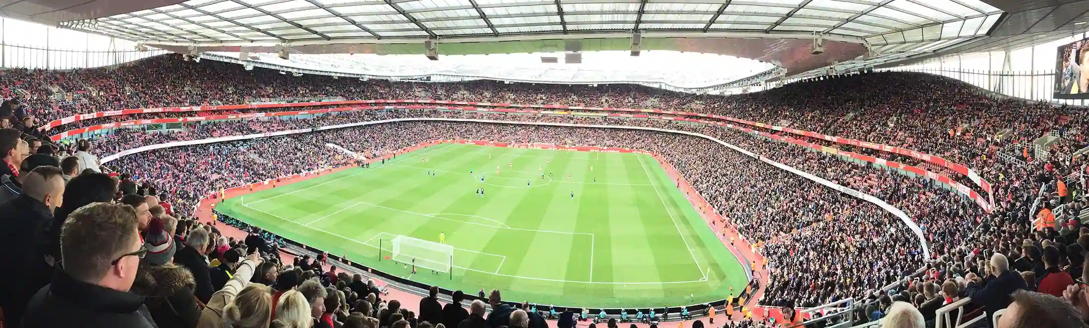 Visite d'un stade de foot pendant le voyage scolaire à Londres