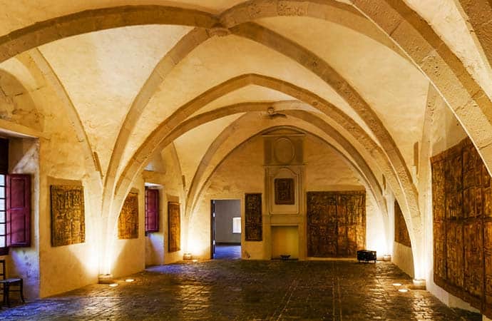 interieur-commanderie templiers aveyron histoire