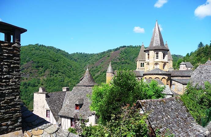 ville de conques patrimoine aveyron