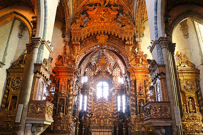 Intérieur église Sao Francisco