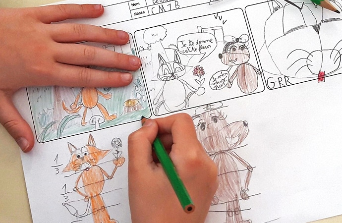 atelier création BD et dessins mangaka