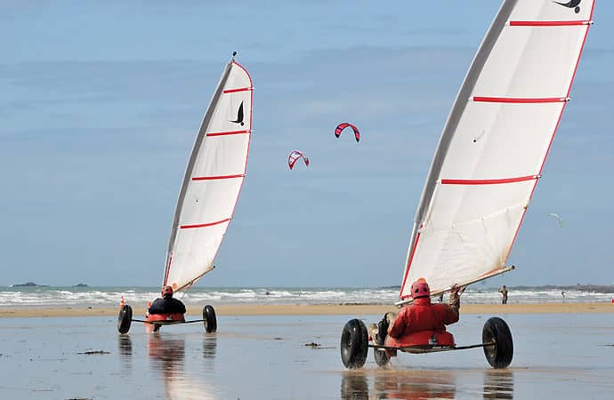 image char a voile classe de decouvertes classe de mer baie de somme Cote Decouvertes