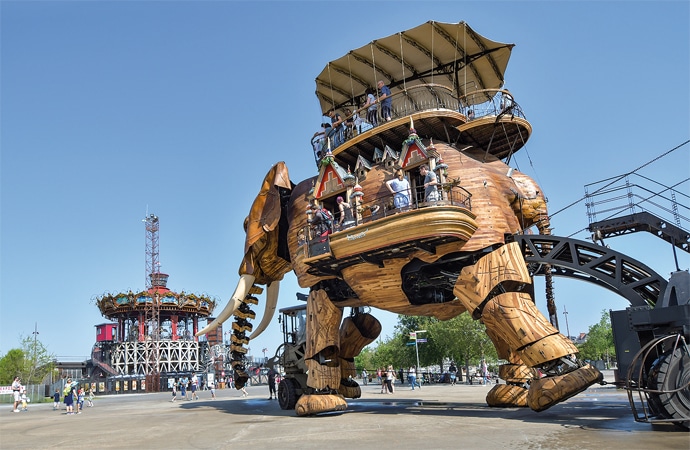 Visite galeries des machines Loire Atlantique
