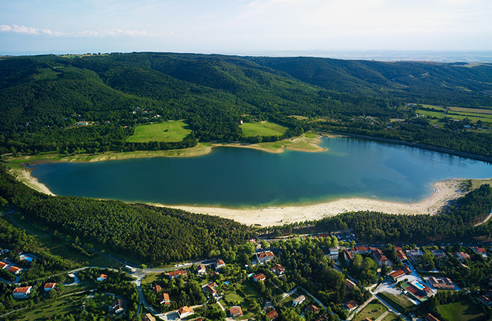 Lac de Saint Ferréol © Dominique Viet