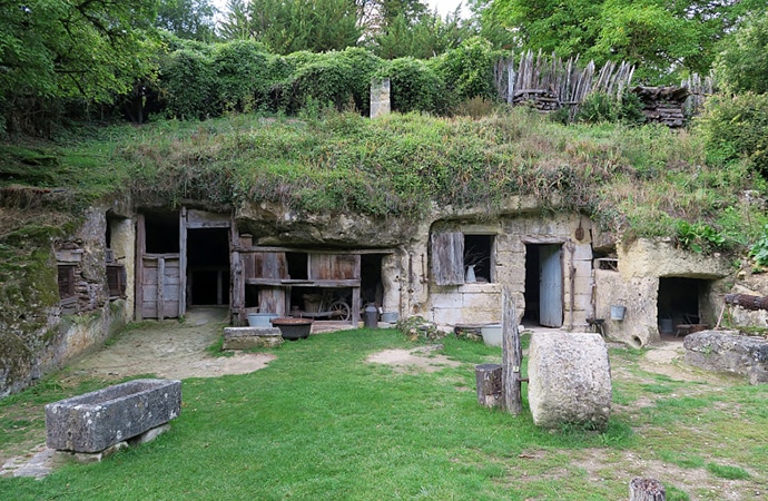 Site troglodytique des Goupillières à Azay-le-Rideau