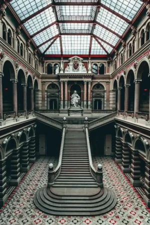 Intérieur d'un bâtiment en Autriche