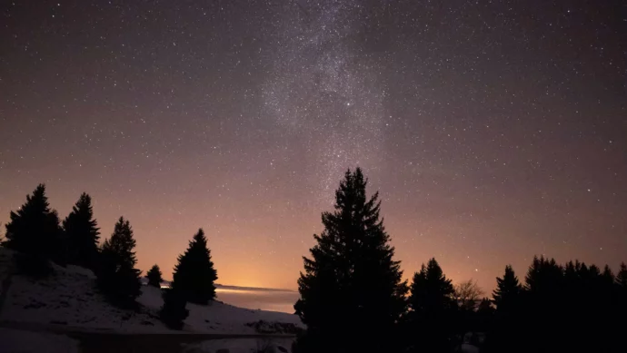 Nuit étoilée en Auvergne