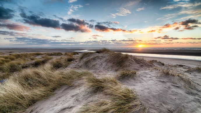plage du débarquement en Normandie en voyage scolaire en France