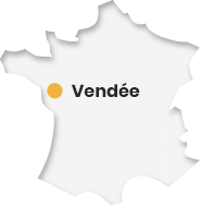 Carte de France Vendée