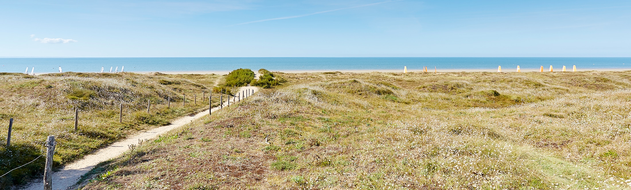 plage de vendée à Notre Dame de Monts