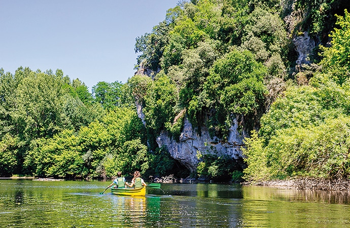 activité canoe sur la Vézère