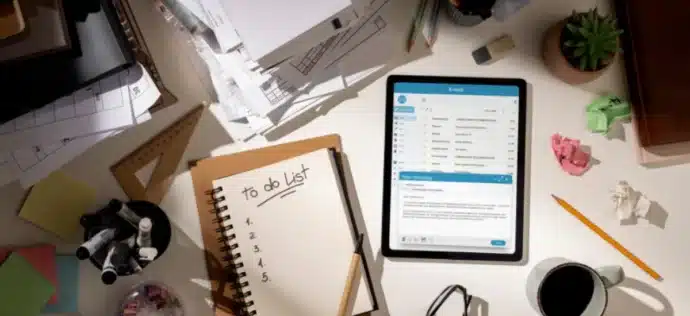 Bureau organisation des formalités administratives d'un enseignant
