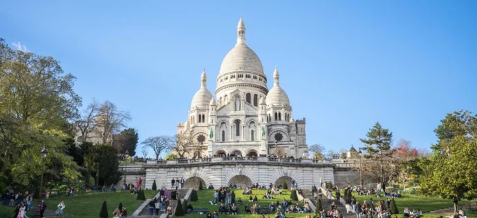 sacré coeur à montmartre
