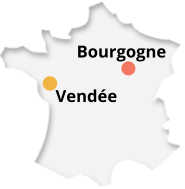 carte france vendée bourgogne