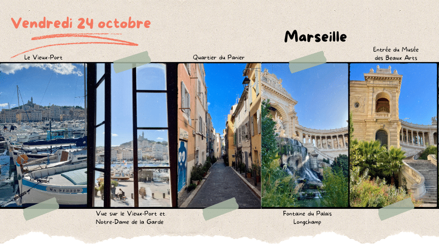 Journée à Marseille ambiance Dumas