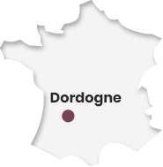 Dordogne carte de France