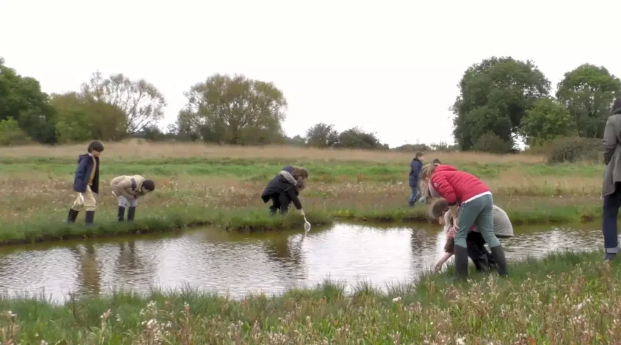 élèves analyse de l'eau nature