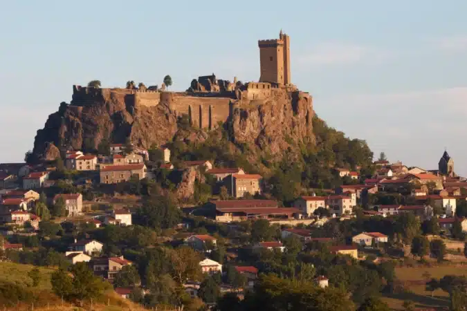 forteresse de polignac vue de loin