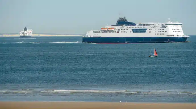 Ferry entre l'Angleterre et la France